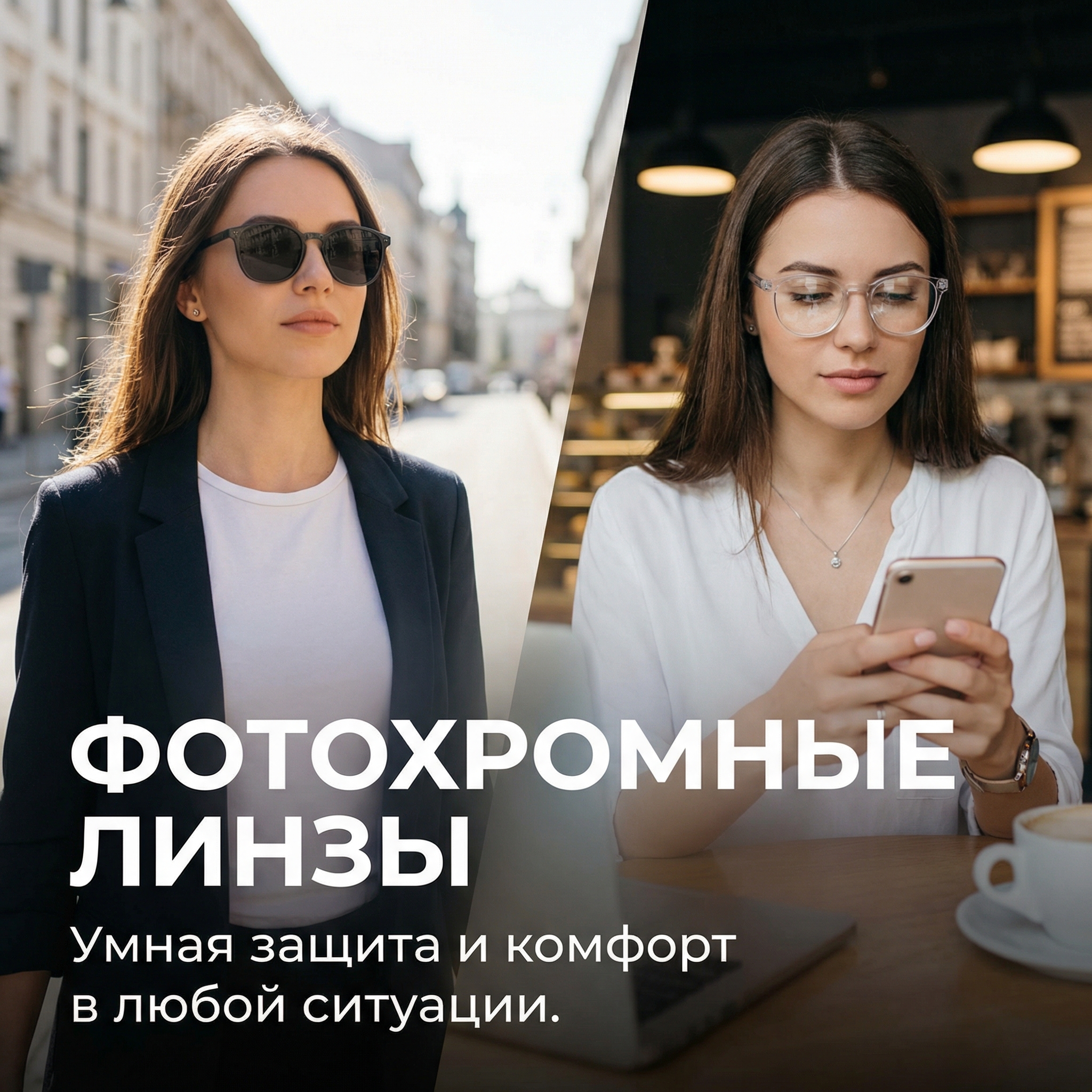 Фотохромные линзы