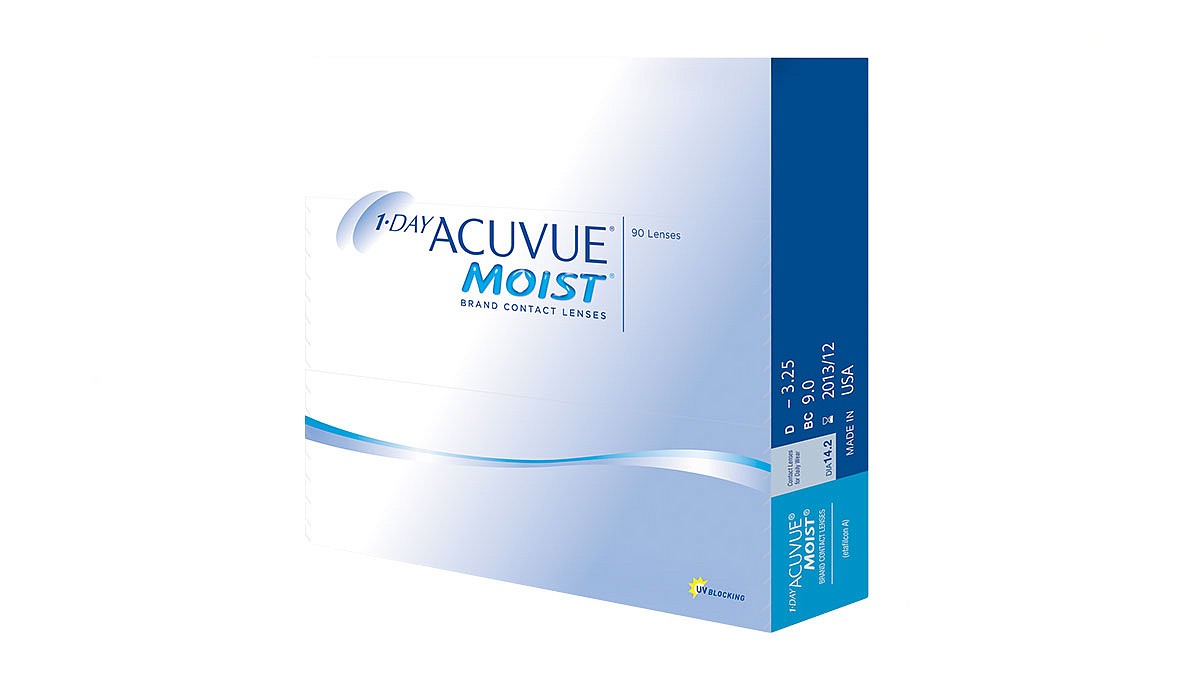 1 Day Acuvue Moist (90шт.)